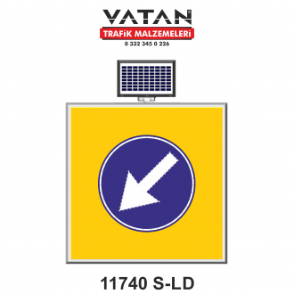 SOLAR LED'Lİ GÜNEŞ ENERJİLİ LEVHA