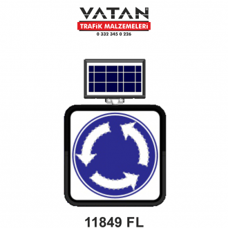 SOLAR LED'Lİ GÜNEŞ ENERJİLİ LEVHA