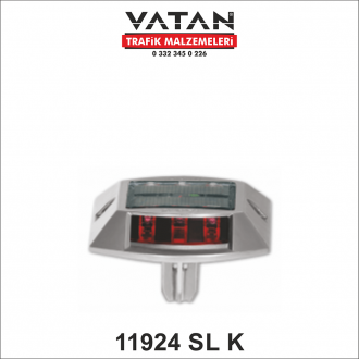 SOLAR LED'Lİ YOL BUTONU 11924 SL K