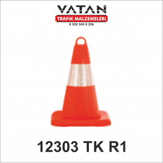 PVC TRAFİK KONİSİ 32 CM