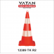 PVC TRAFİK KONİSİ 75 CM