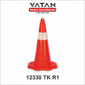 PVC TRAFİK KONİSİ 52 CM
