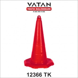 TPE TRAFİK KONİSİ 52 CM