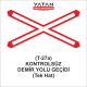 T-27a KONTROLSÜZ DEMİRYOLU GEÇİDİ (Tek Hat)