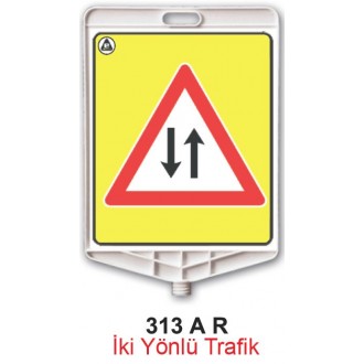 Dikdörtgen Uyarı Levhası 313 AR