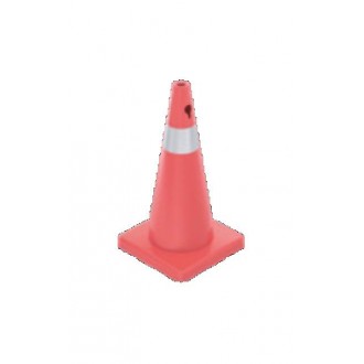 73 cm PVC Trafik Konisi (Tek reflektifli) - Dörtgen